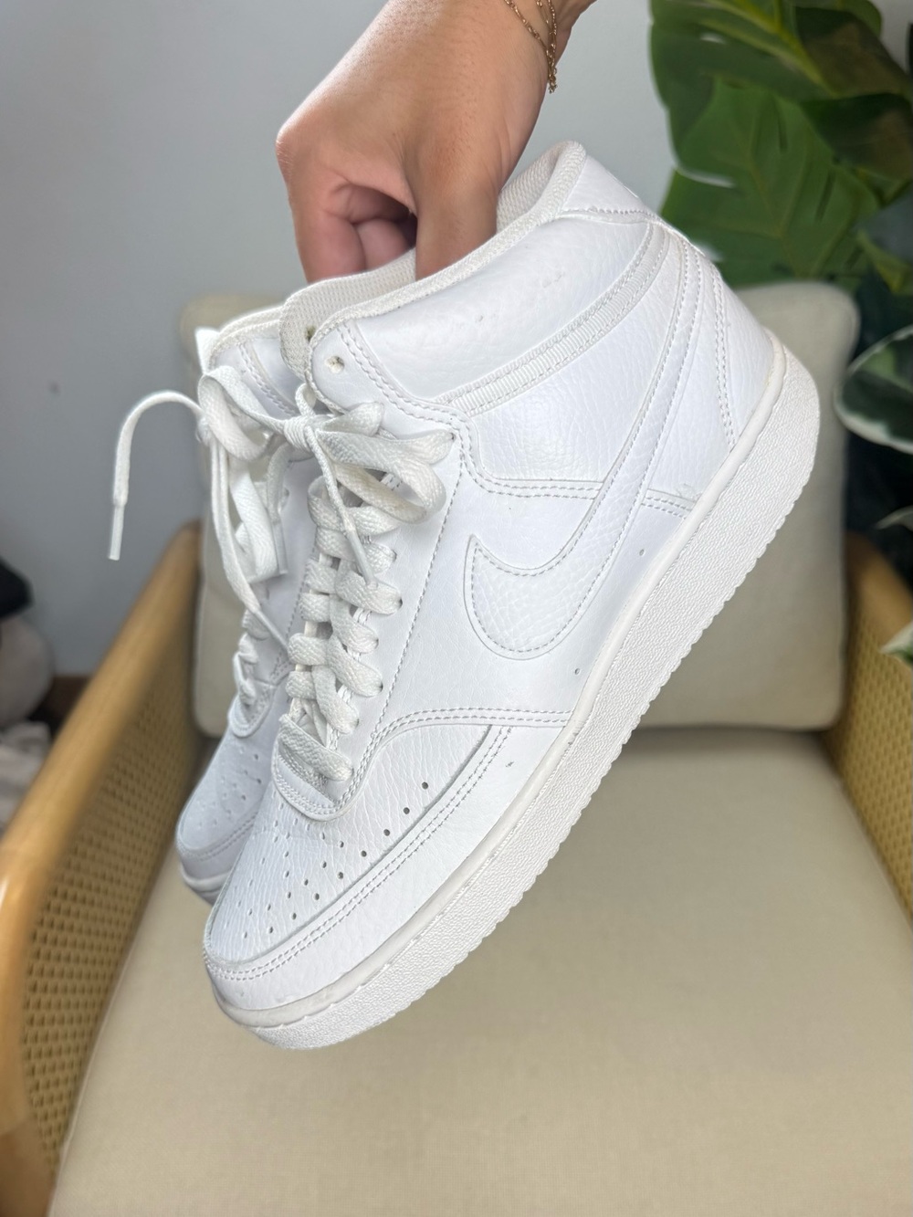 Nike Court Vision Mid Sneakers Size 7.5